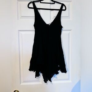 Free people fairy core tank with keyhole detail and lightweight fabric